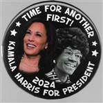 Harris, Chisholm Time for Another First