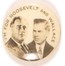 I`m for Roosevelt and Wallace Sepia