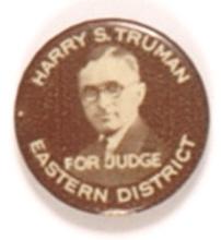  Harry Truman Eastern District Judge