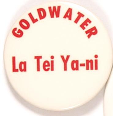  Goldwater La Tei Ya-ni Navajo Indian Pin