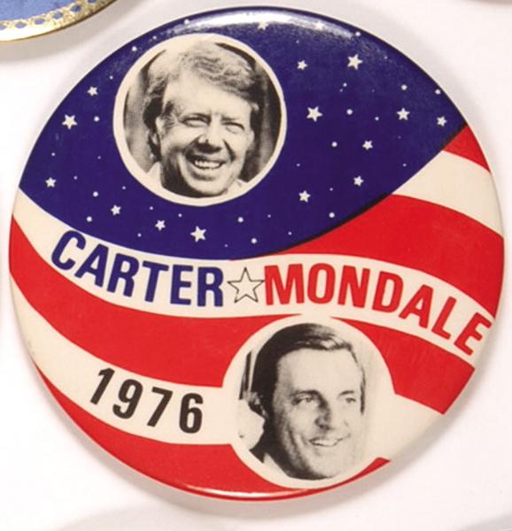  Carter-Mondale Universe Pin