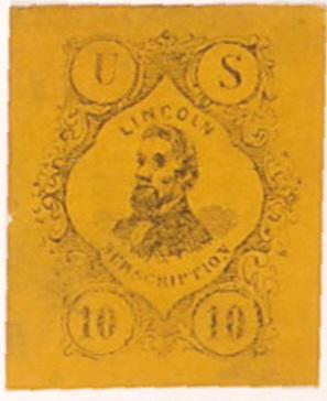 Scarce Lincoln Stamp
