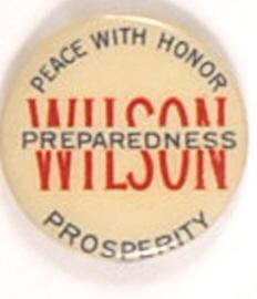 Wilson Peace with Honor
