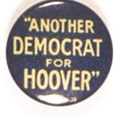 Another Democrat for Hoover