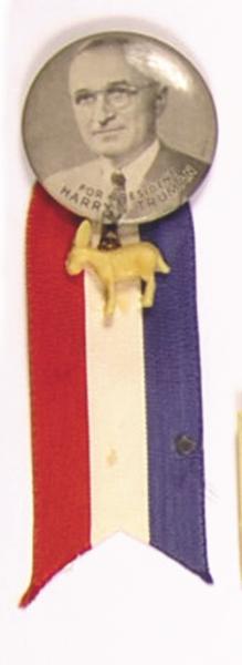 Truman Pin, Ribbon, Donkey