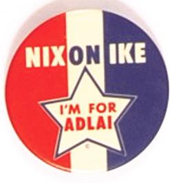 Adlai, Nix on on Ike