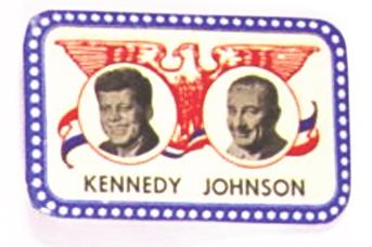 JFK-LBJ Fargo Rubber Stamp Jugate