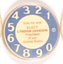 LBJ Phone Dial Disc
