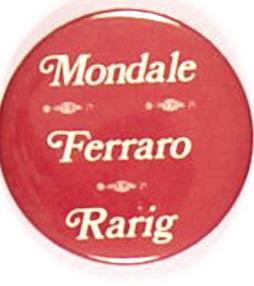 Mondale Pa. Coattail