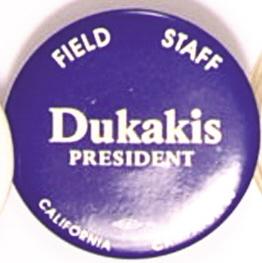 Dukakis Field Staff