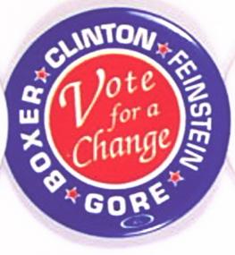 Clinton California Coattail