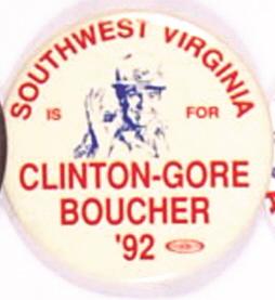Clinton Virginia Coattail