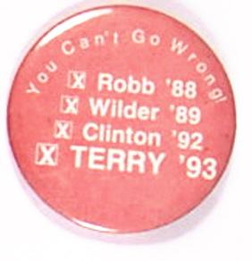 Clinton Virginia Coattail