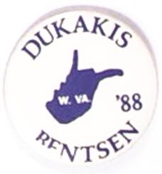 Dukakis West Virginia