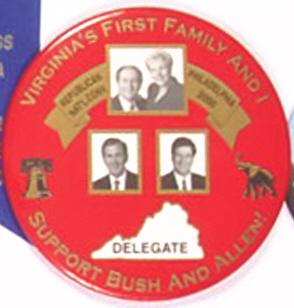 GW Bush Virginia Delegate