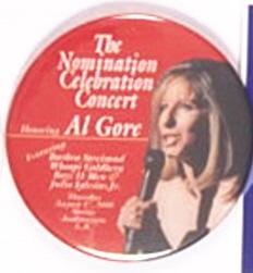 Al Gore Concert Pin