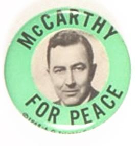 McCarthy for Peace