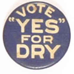 Vote Yes for Dry