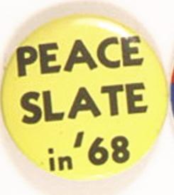 Peace Slate in `68