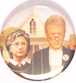 Hillary Clinton America Gothic