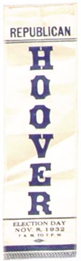 Hoover Election Day Ribbon
