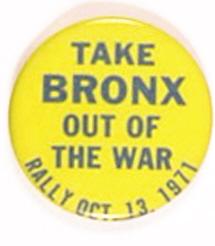 Take Bronx Out of the War