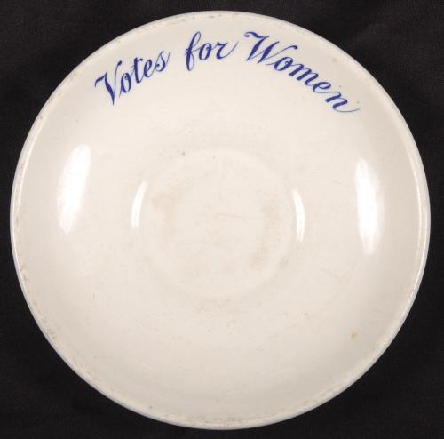 Votes for Women Saucer