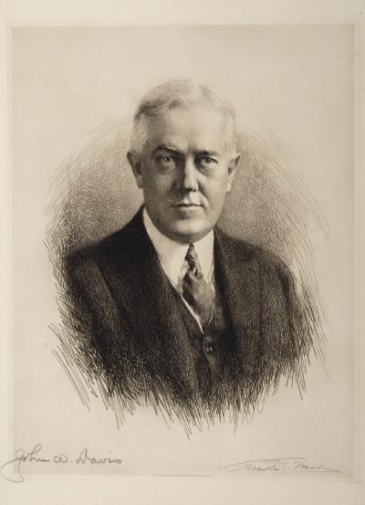 Davis Autographed Print