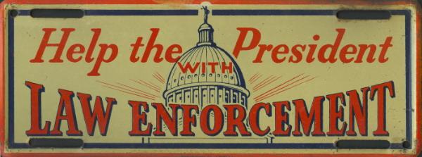 Hoover Help the President Law Enforcement License