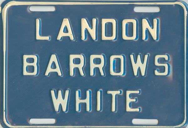 Landon, Barrows, White Maine Coattail License