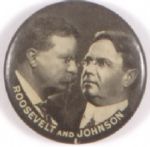 Roosevelt-Johnson Rare 1912 Fob