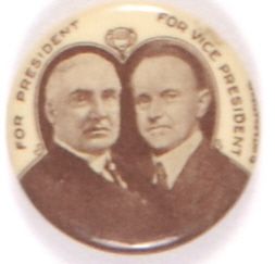 Harding-Coolidge Rare Jugate
