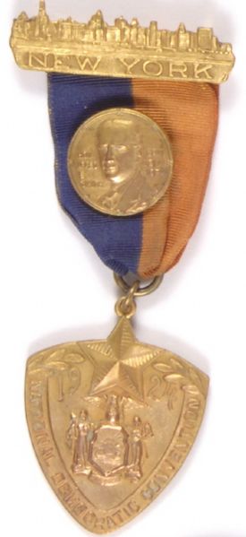 Al Smith New York 1924 Convention Medal