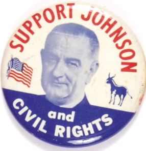 Support Johnson and Civil Rights