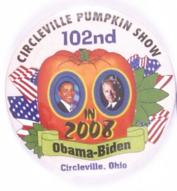 Obama Circleville Pumpkin Show Jugate