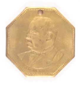 Grover Cleveland 1888 Brass 