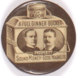 McKinley-TR Brown Dinner Bucket
