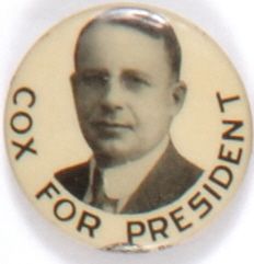 Rare James Cox for President