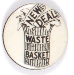 New Deal Waste Basket