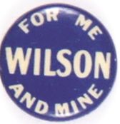 Wilson For Me and Mine