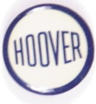 Hoover Blue and White