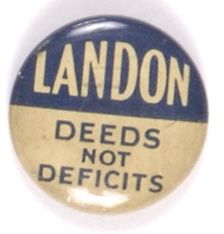 Landon Deeds Not Deficits