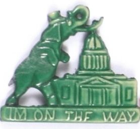 Dewey Green Elephant