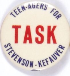 Teen-Agers For Stevenson Rare Version