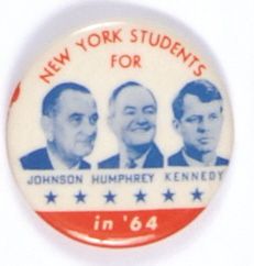 LBJ-RFK New York Coattail