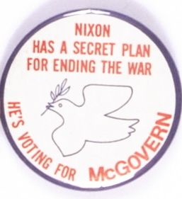 McGovern Nixon Secret Peace Plan
