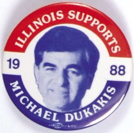 Illinois Supports Dukakis