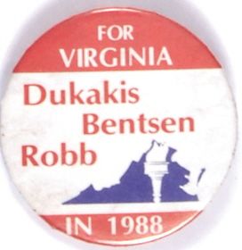 Dukakis Virginia Coattail