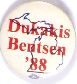 Dukakis-Bentsen Michigan