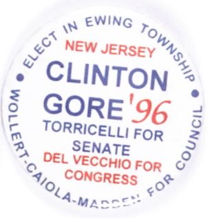 Clinton New Jersey Coattail